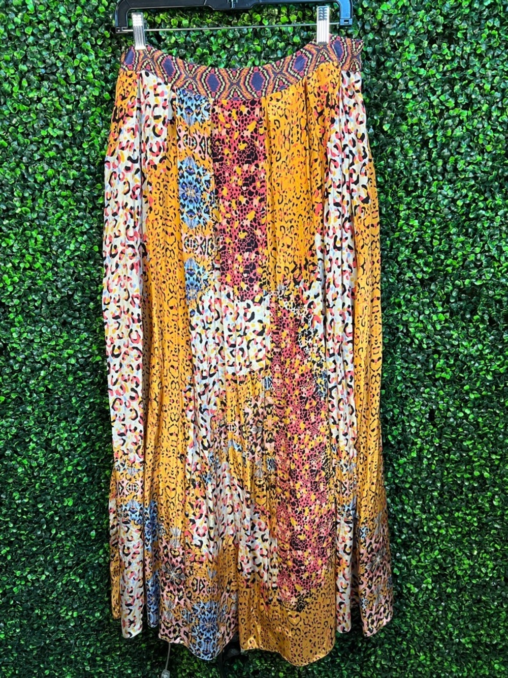 ANTHROPOLOGIE X BHANUNI BY JYOTI PANTHERS | Mixed Media Maxi Skirt - Picture 12 of 12